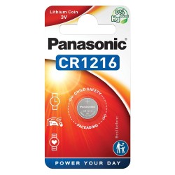 Buttoncell Lithium Coin Panasonic CR1216 Τεμ. 1