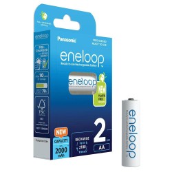 Μπαταρία Επαναφορτιζόμενη Panasonic Eneloop BK-3MCDE/2BE 2000 mAh size AA Ni-MH 1.2V Τεμ. 2