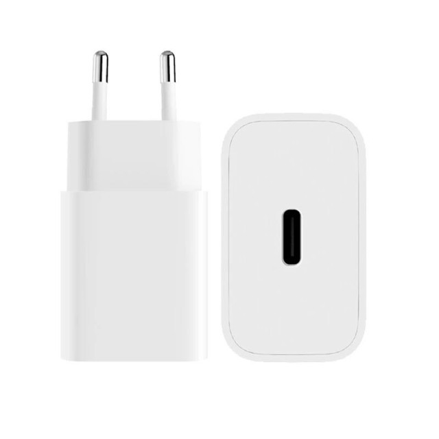 Φορτιστής Ταξιδίου Xiaomi Mi 20W Fast Charging PD20W με USB-C Λευκός BHR4927GL