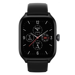 Smartwatch Amazfit GTS 4 Αδιάβροχο έως 5 ATM 1.75" HD AMOLED Screen 300mAh Συμβατό με Alexa Μαύρο