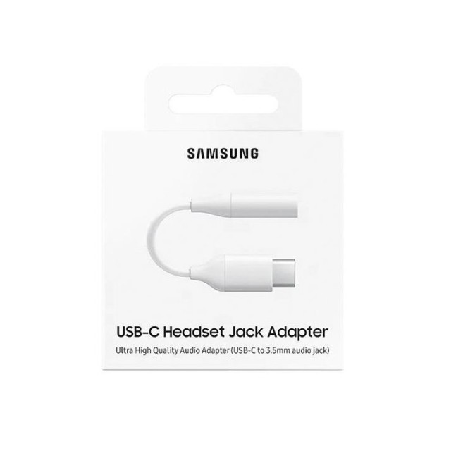 Αντάπτορας Samsung USB-C σε 3.5mm Θηλυκό EE-UC10JUWEGUS Λευκό