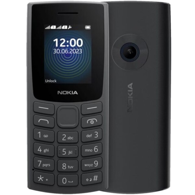 Nokia 110 (2023) Dual Sim 1.8" Charcoal GR