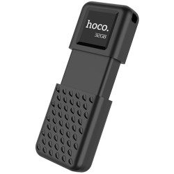 Flash Drive Hoco UD6 Intelligent 32GB USB 2.0 Zinc Alloy Μαύρο