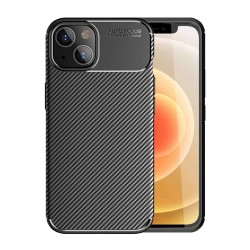 Θήκη Ancus AutoFocus Carbon Fiber για Apple iPhone 15 Μαύρη