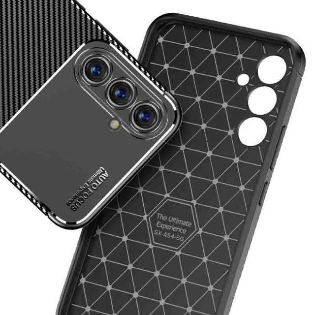 Θήκη Ancus AutoFocus Carbon Fiber για Samsung SM-M546 Galaxy M54 Μαύρο