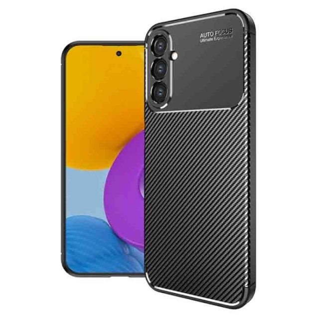 Θήκη Ancus AutoFocus Carbon Fiber για Samsung SM-M546 Galaxy M54 Μαύρο