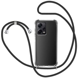 Θήκη Ancus Crossbody για Xiaomi Redmi Note 12 Pro+ με Κορδόνι Μαύρο