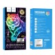 Tempered Glass Hoco G5 0.33mm Full Silk Screen HD 2.5D για Apple iPhone 15 Pro Μαύρο Σετ 10τεμ.