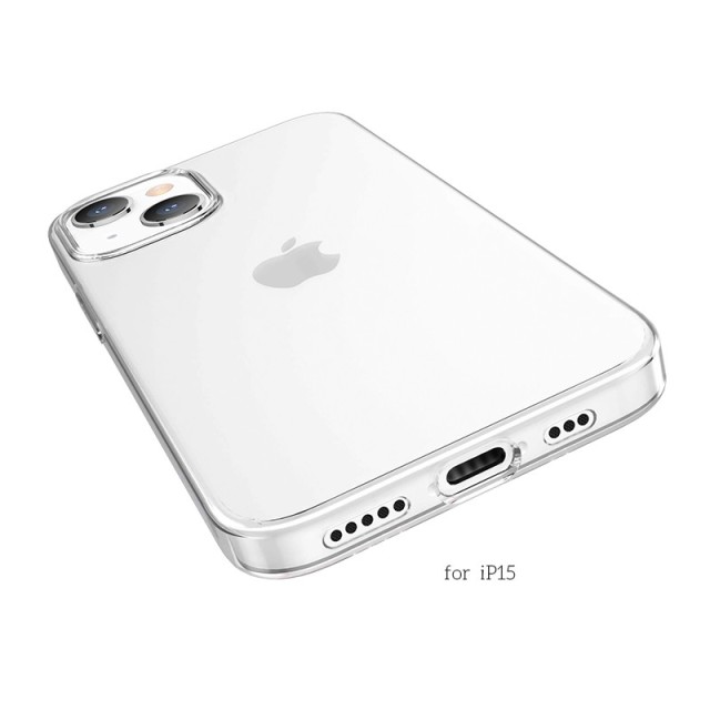 Θήκη Hoco TPU Light Series για Apple iPhone 15 Διάφανη