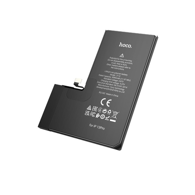 Μπαταρία Hoco Zero Cycle Συμβατή με Apple iPhone 13 Pro 3095mAh Χωρίς Installation Warning