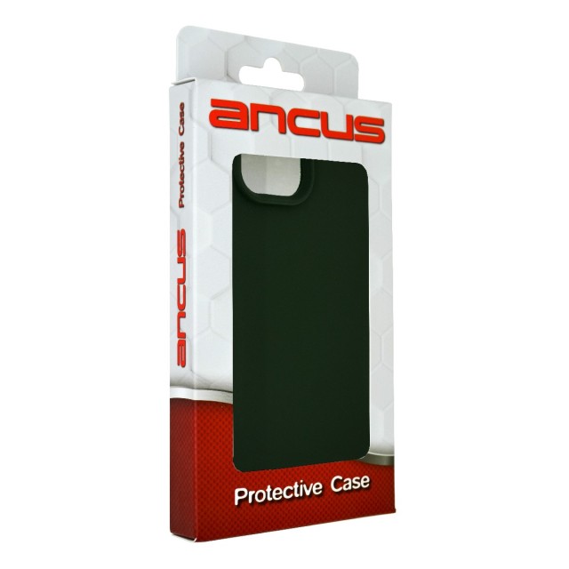 Θήκη Ancus Silicon Liquid για Apple  iPhone 15 Plus Σκούρο Πράσινο