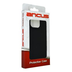 Θήκη Ancus Silicon Liquid για Apple  iPhone 15 Pro Max Μαύρο