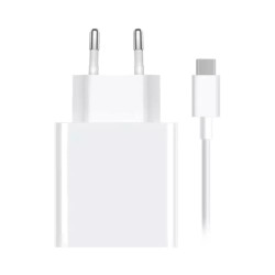 Φορτιστής Ταξιδίου Xiaomi Charging Combo 33W με Καλώδιο USB-C Λευκός