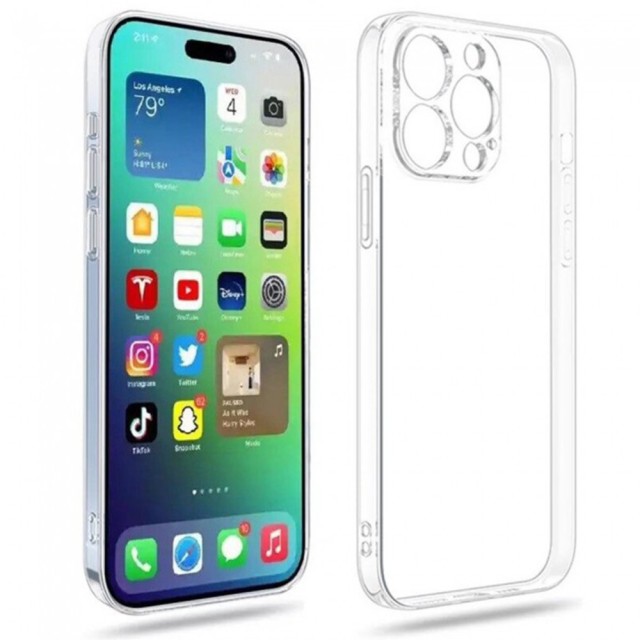 Θήκη TPU Ancus 2.0mm για Apple iPhone 15 Pro Max Διάφανο