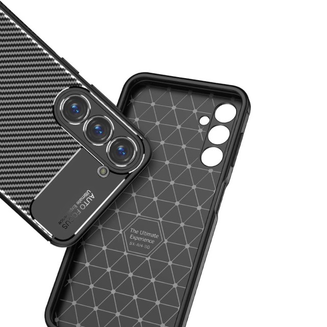 Θήκη Ancus AutoFocus Carbon Fiber για Samsung SM-S911B Galaxy S23 5G Μαύρη