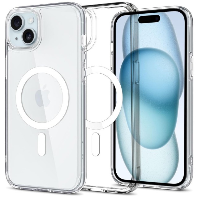 Θήκη TPU Ancus Magnetic Ring για Apple iPhone 15 Διάφανη