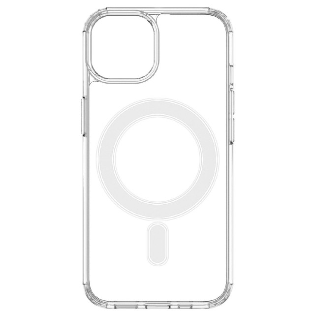 Θήκη TPU Ancus Magnetic Ring για Apple iPhone 14 Διάφανη