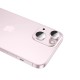 Προστασία Κάμερας Hoco 3D Metal V12 Plus για Apple iPhone 15 / iPhone 15 Plus Ροζ