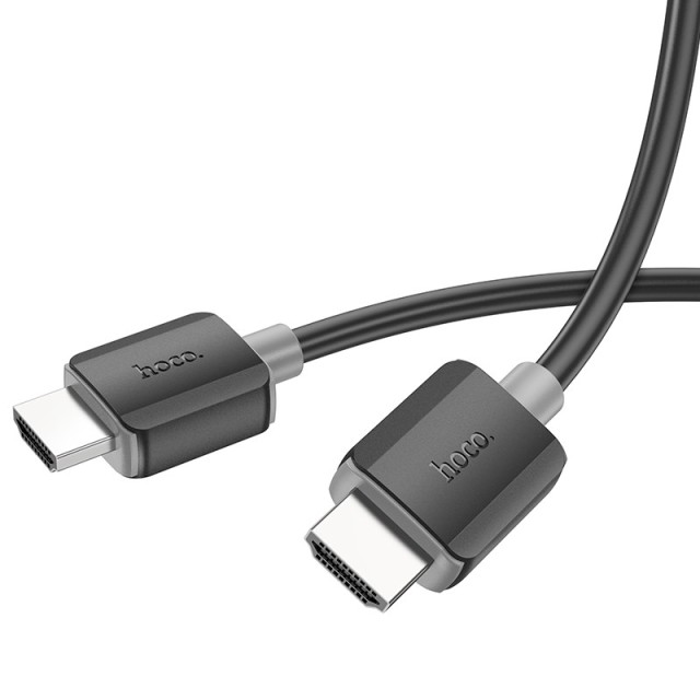 Καλώδιο σύνδεσης Hoco US08 HDMI 2.0 σε HDMI 4K 60Hz HD 18Gbps 1μ Μαύρο