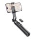 Selfie Stick Hoco K21 Stream για Συσκευές 4.5"-7.0" 55mAh Ύψος 1.37m με Τηλεχειριστήριο Μαύρο