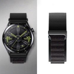 Watchband Hoco WH05 Climbing Series από Nylon για Samsung Huawei Xiaomi Vivo OPPO κα 20mm Universal Starlight Black Dot