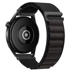 Watchband Hoco WH05 Climbing Series από Nylon για Samsung Huawei Xiaomi Vivo OPPO κα 20mm Universal Starlight Black Dot