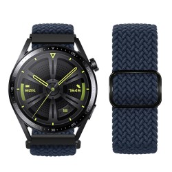 Watchband Hoco WH03 Jane Eyre Series από Ultra-Thin Nylon για Samsung Huawei Xiaomi Vivo κα 22mm Universal Σκούρο Μπλε