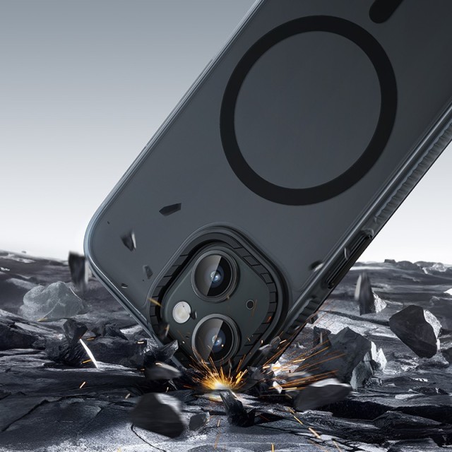 Θήκη Hoco Premium Series Drop Proof Magnetic Mag-charge για Apple iPhone 15 Μαύρη