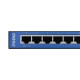 Ethernet Switch Ewind EW-S1608CG Metalic Case 8x10/100/1000Mbps Auto-Sensing RJ45