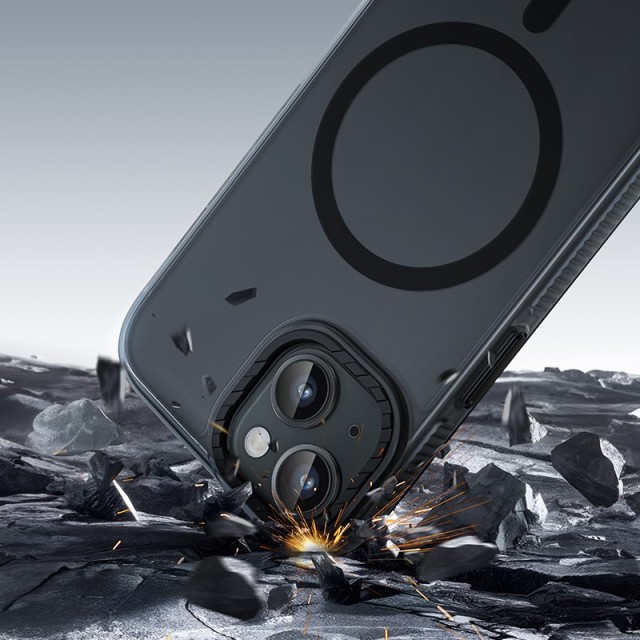 Θήκη Hoco Premium Series Drop Proof Magnetic Mag-charge για Apple iPhone 15 Plus Μαύρη