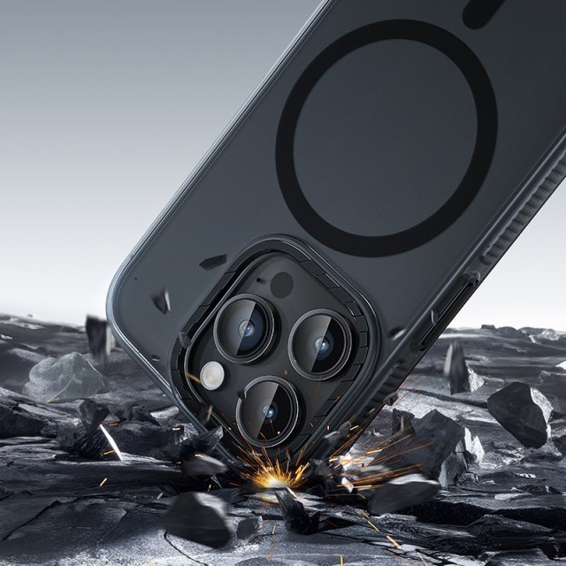 Θήκη Hoco Premium Series Drop Proof Magnetic Mag-charge για Apple iPhone 15 Pro Μαύρη