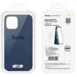 Θήκη Hoco Pure Series Silicone Magnetic για Apple iPhone 15 Μπλε