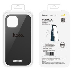 Θήκη Hoco Pure Series Silicone Magnetic για Apple iPhone 15 Pro Μαύρο