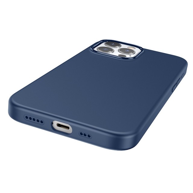 Θήκη Hoco Pure Series Silicone Magnetic για Apple iPhone 15 Pro Μπλέ