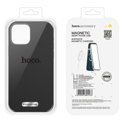 Θήκη Hoco Pure Series Silicone Magnetic για Apple iPhone 15 Pro Max Μαύρο