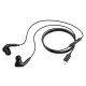 Hands Free Hoco M111 Pro Primero Series Earphones Stereo Lightning Μαύρα 1,2μ.