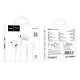 Hands Free Hoco M111 Pro Primero Series Earphones Stereo Lightning Λευκό 1,2μ