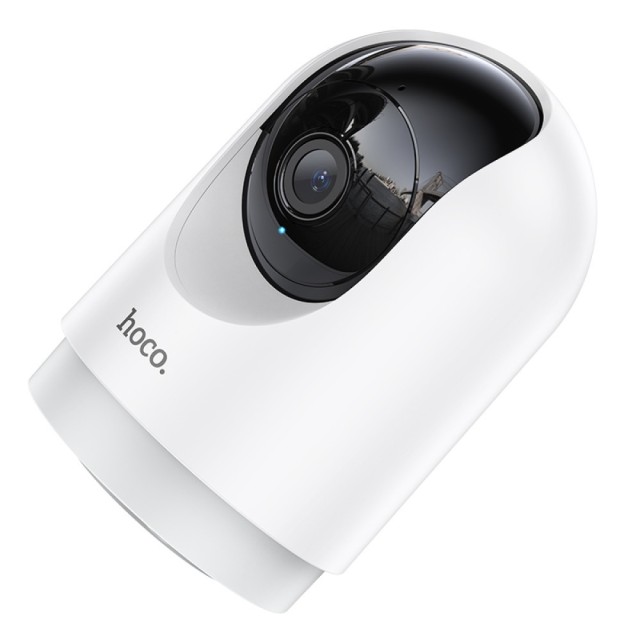 Hoco D1 Indoor PTZ HD Camera με Οριζόντια Γωνία Θέασης 355° Κάθετη Γωνία Θέασης και Υποδοχή Micro SD έως 128GB