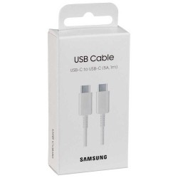 Καλώδιο σύνδεσης Samsung EP-DN975BWEGWW USB-C σε USB-C 5A 100W Λευκό 1m