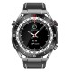 Smartwatch Ecowatch 1 1.52” 400mAh IP67 Μαύρο με Silicon PU Leather και Metal Band Smartwatch Ecowatch 1 1.52” 400mAh IP67 Μαύρο με Silicon PU Leather και Metal Band