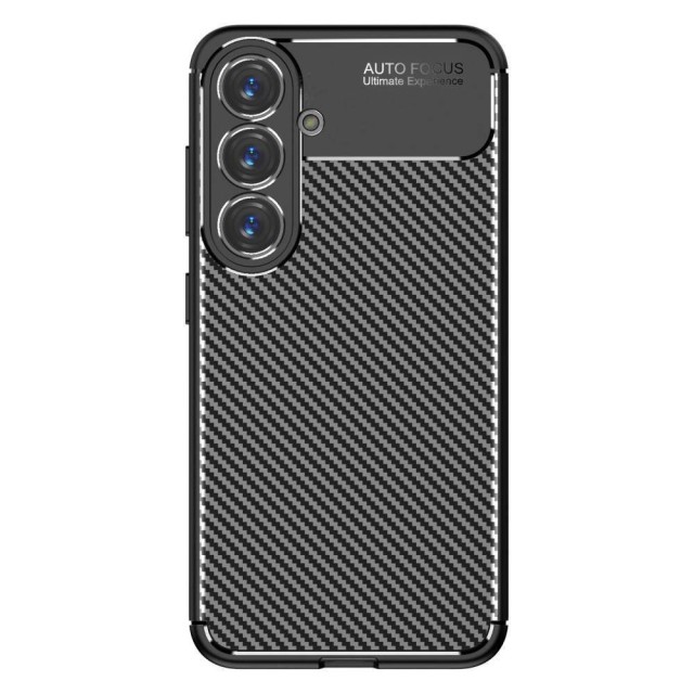 Θήκη Ancus AutoFocus Carbon Fiber για Samsung SM-S921B Galaxy S24 5G  Μαύρη