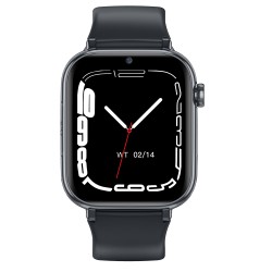 Smartwatch Maxcom FW59 4G GPS IP65 670mAh με 1.85” IPS 20mm Silicon Band και SOS Button Μαύρο με Δυνατότητα Κλήσεων