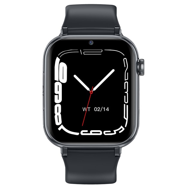 Smartwatch Maxcom FW59 4G GPS IP65 670mAh με 1.85” IPS 20mm Silicon Band και SOS Button Μαύρο με Δυνατότητα Κλήσεων