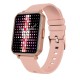 Smartwatch Maxcom FW56 Carbon Pro IP68 260mAh με 1.85” HD IPS με Δυνατότητα Κλήσεων Ροζ Χρυσό Silicon Band