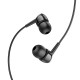 Hands Free Hoco M99 Celestial Universal Earphones Hi-Fi Stereo 3.5mm Μαύρο 1.2m