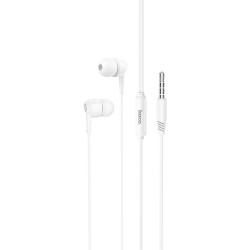 Hands Free Hoco M99 Celestial Universal Earphones Hi-Fi Stereo 3.5mm Λευκό 1.2m