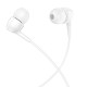 Hands Free Hoco M99 Celestial Universal Earphones Hi-Fi Stereo 3.5mm Λευκό 1.2m