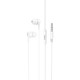 Hands Free Hoco M99 Celestial Universal Earphones Hi-Fi Stereo 3.5mm Λευκό 1.2m