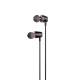 Hands Free Hoco M107 Discoverer Universal Earphones 3.5mm Μαύρο 1.2m