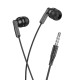 Hands Free Hoco M121 Bright Universal Earphones Hi-Fi Stereo 3.5mm Μαύρο 1.2m